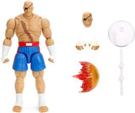 Jada Toys - Street Fighter II - Sagat Deluxe 1:12 Scale Action Figure - COLLECTIBLES - Multicolor