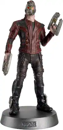 Eaglemoss Marvel Heavyweights 1:18 Metal Statue | Star Lord - Red