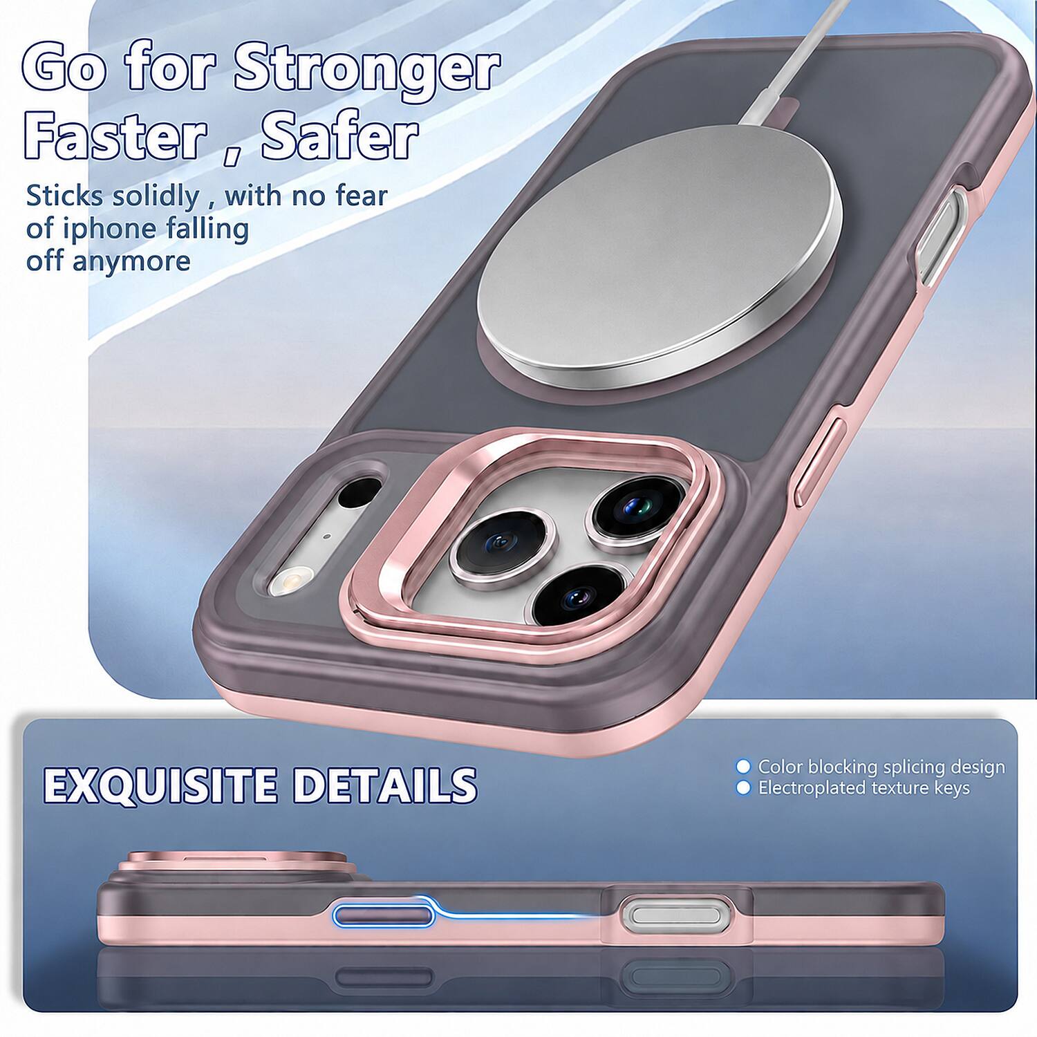 UUCOVER Magnetic Case for Apple iPhone 17 Pro Max,Shockproof TPU+PC ...