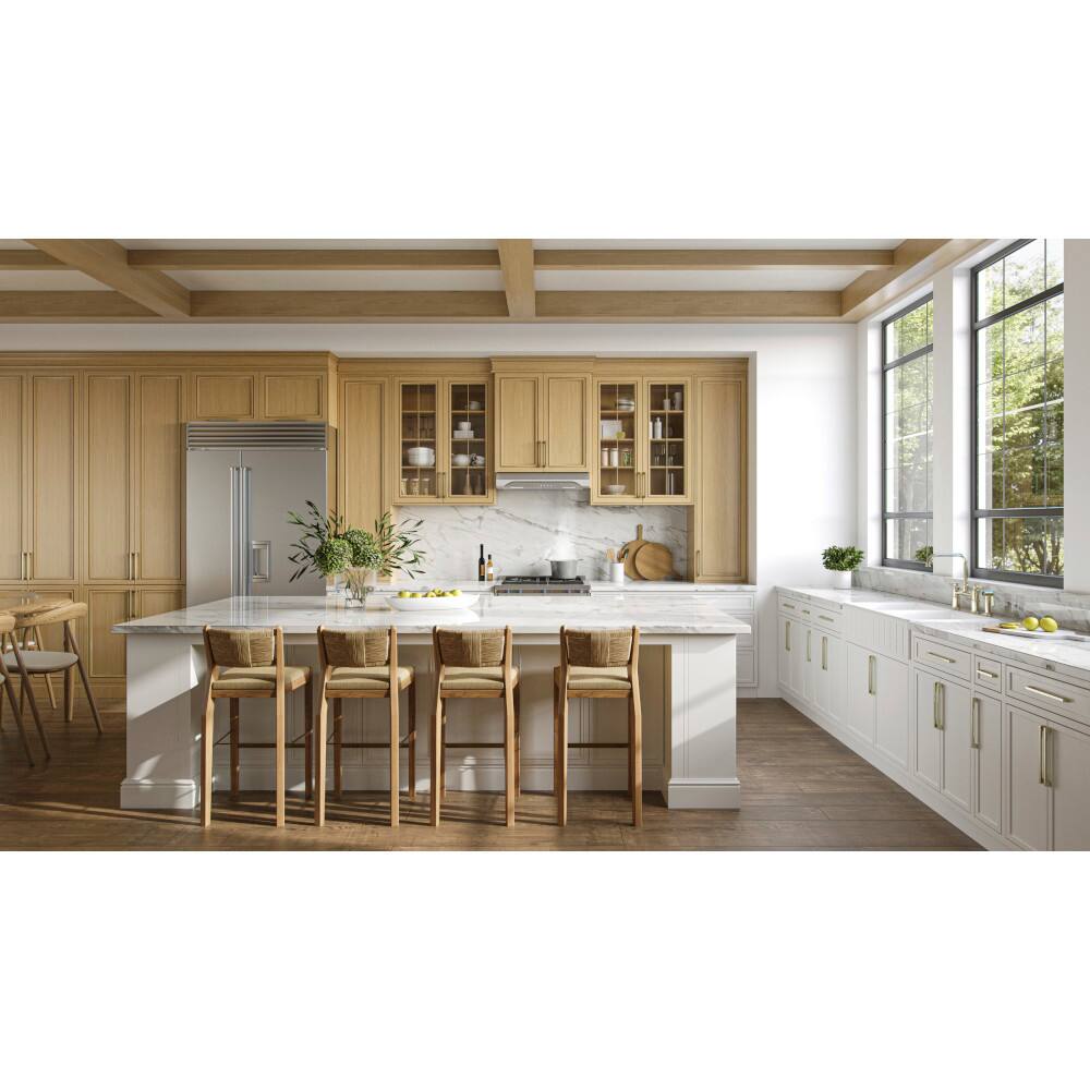 Alt View 8. Broan - Alta 30-Inch 640 MAX Blower CFM 0.8 Sones Stainless Steel Range Hood - Stainless Steel.