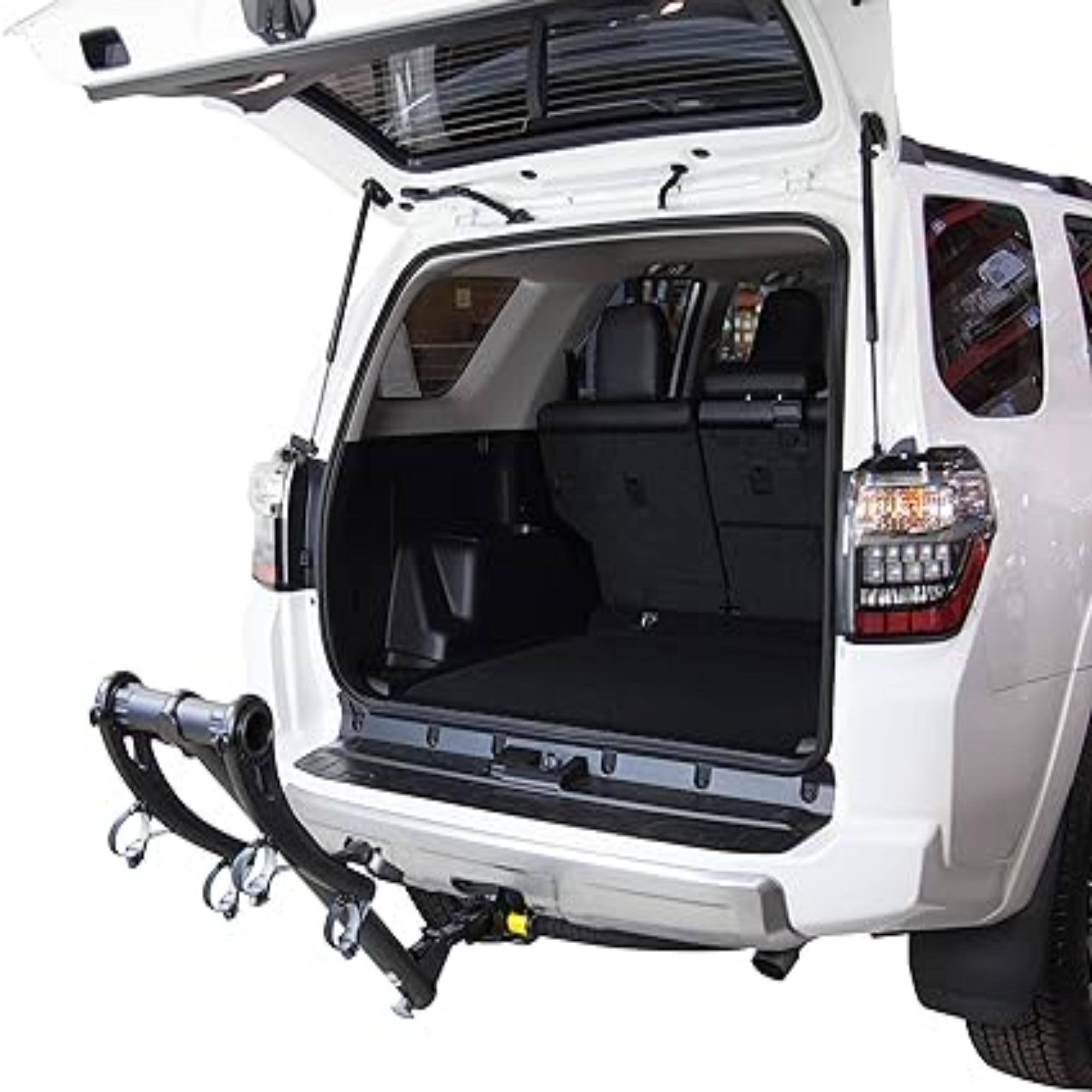 Alt View 3. Saris - Bones 2 Bike Hitch Rack, Easy Fold Design Hitch Bike Rack with Tilting Base - Black.