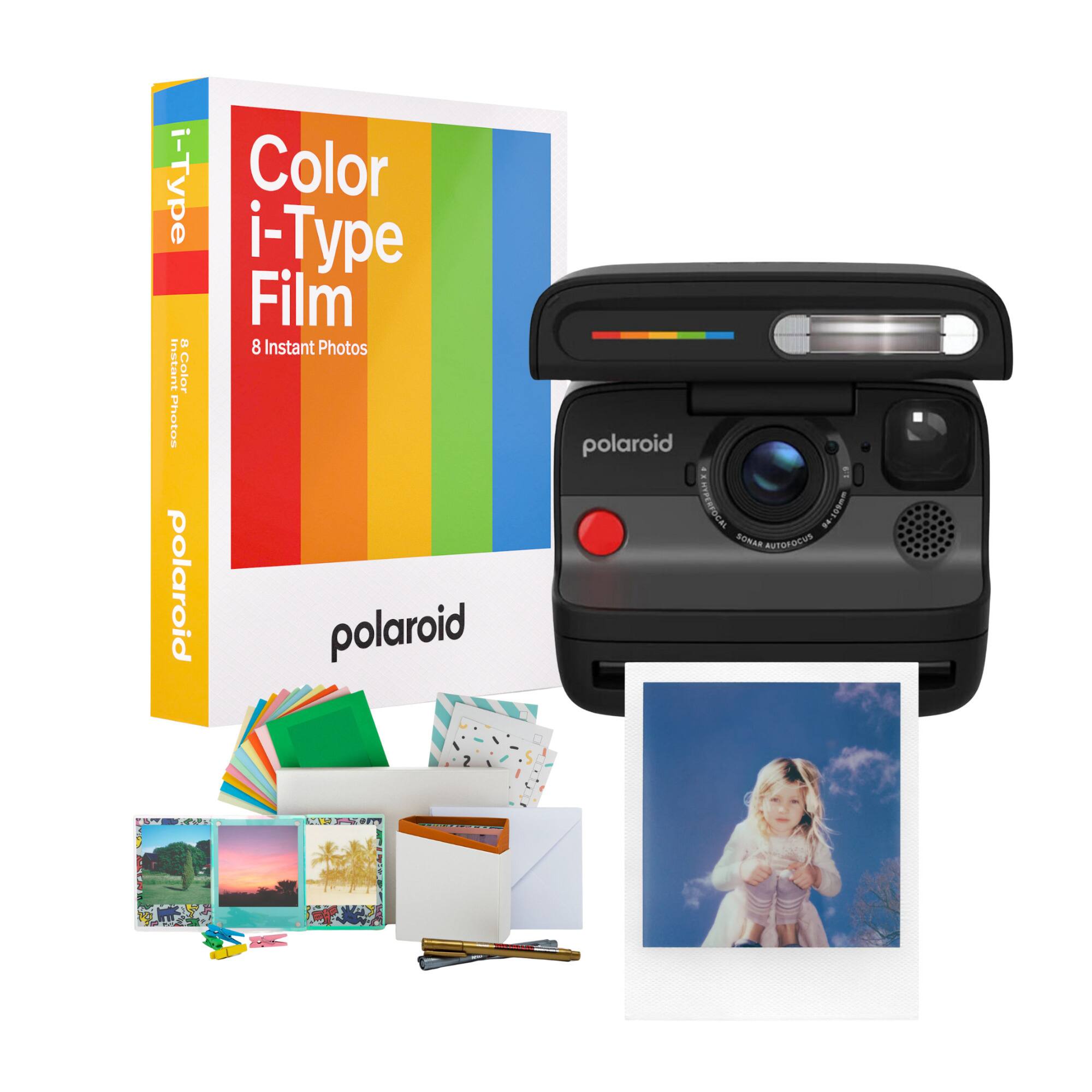 i-Type Color i-Type Film  
8 Instant Photos  
Polaroid  
Polaroid  
Polaroid  
TEJOREMANE  
2  
Polaroid  
SONAR AUTOFOCUS  
PTSS