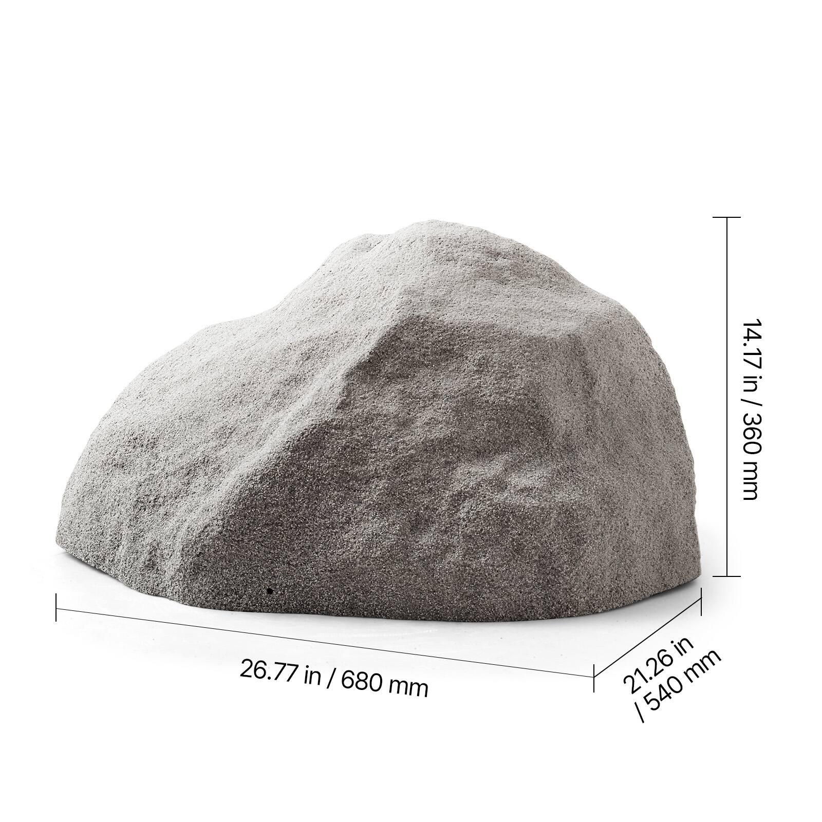 14.17 in / 360 mm  
26.77 in / 680 mm  
21.26 in / 540 mm