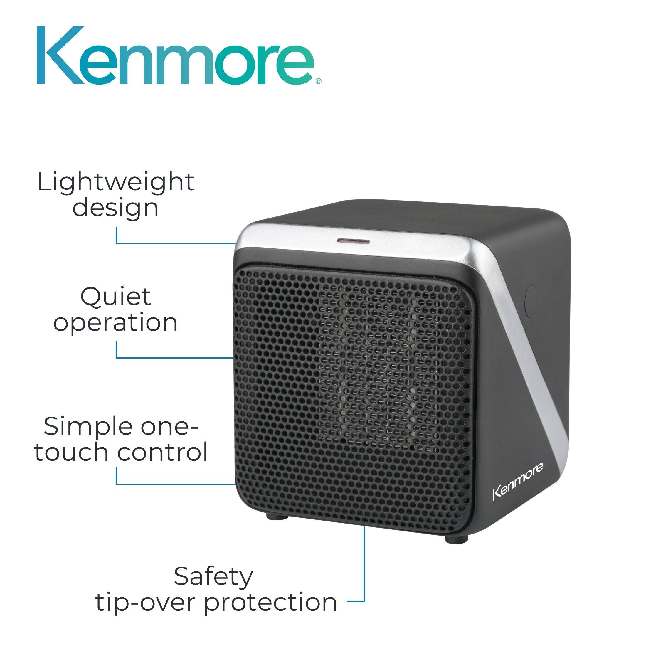 Kenmore

- Lightweight design
- Quiet operation
- Simple one-touch control
- Safety tip-over protection