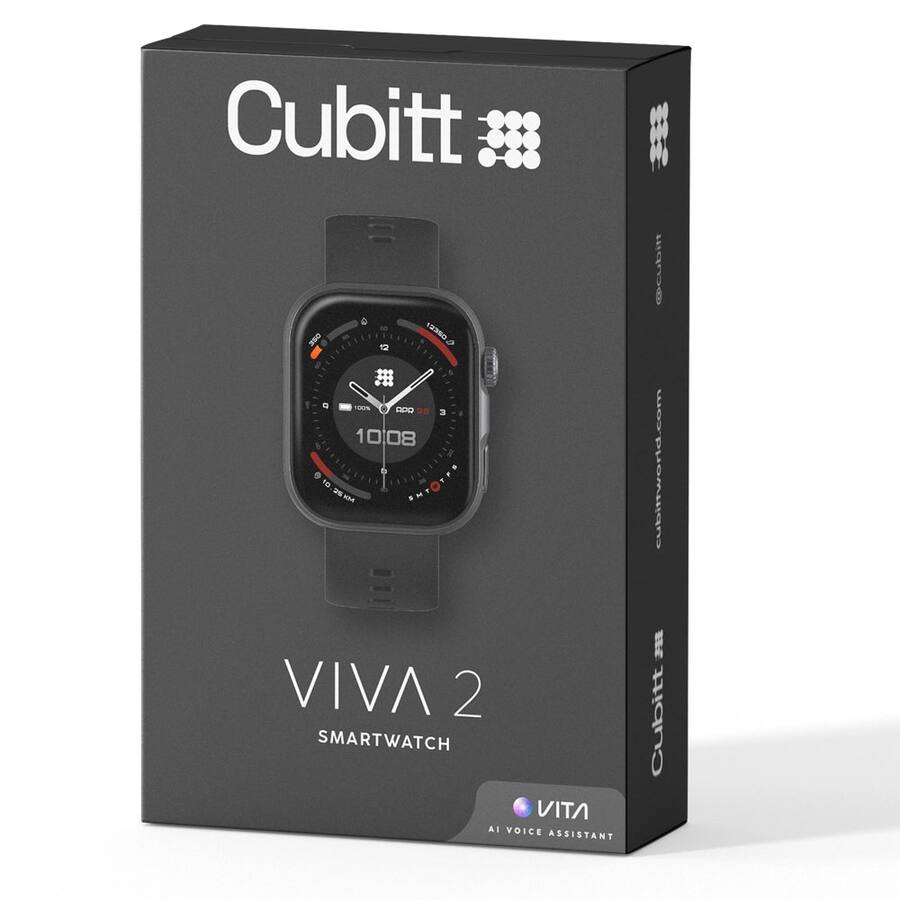 Cubit Watch Models Cubitt VIVA 2 Smartwatch / Fitness Tracker with 1.85