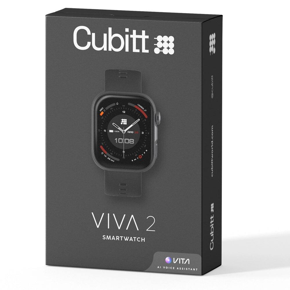 Cubitt  
VIVA 2  
SMARTWATCH  
AI VOICE ASSISTANT  
cubittworld.com