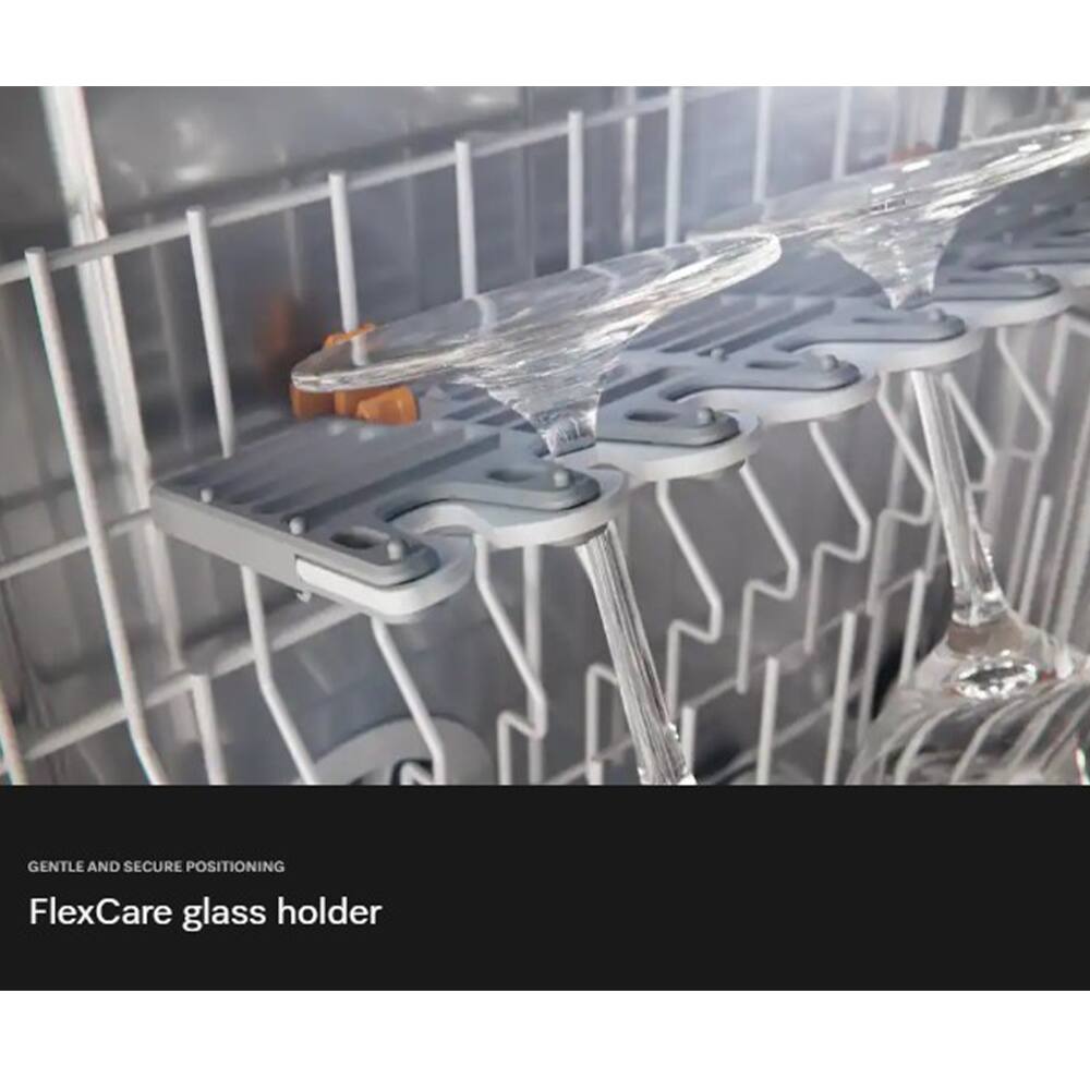 GENTLE AND SECURE POSITIONING  
FlexCare glass holder