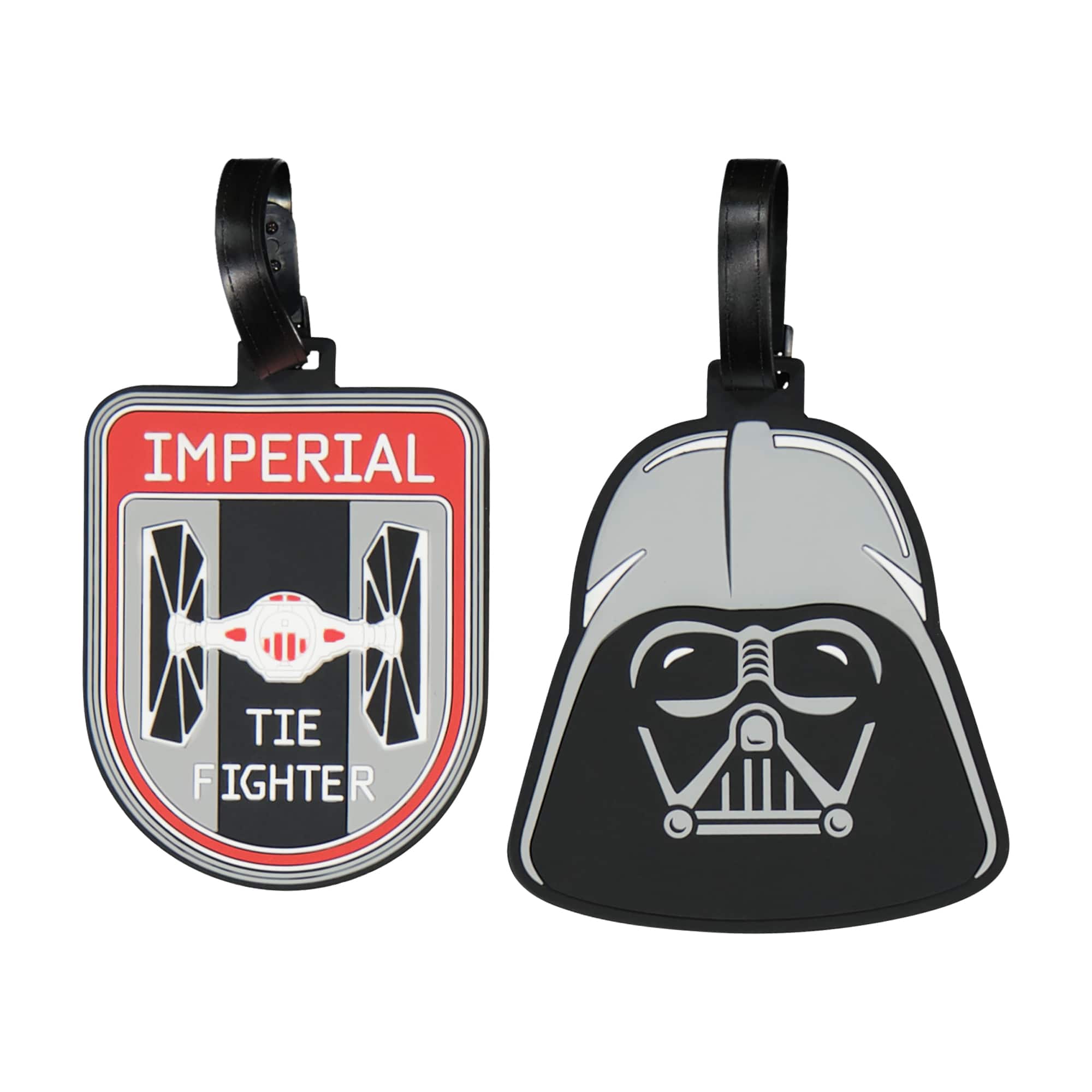 Ful - Star Wars Darth Vader & TIE Fighter 2-Piece Luggage Tag Set - Multi