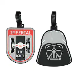 Ful - Star Wars Darth Vader & TIE Fighter 2-Piece Luggage Tag Set - Multi