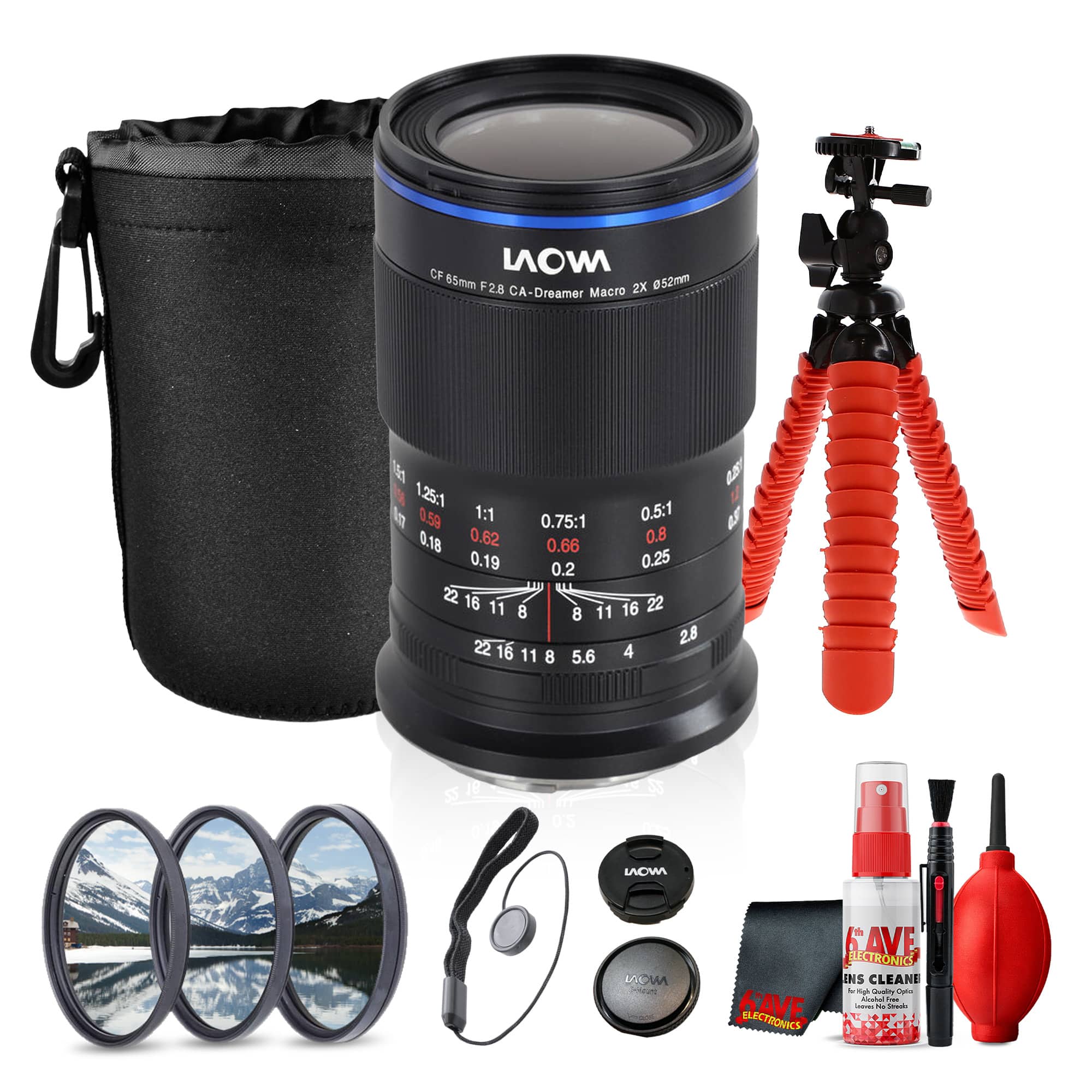 Venus Optics Laowa 65mm f/2.8 2X Ultra Macro APO Lens Pro Bundle - Black price history on PriceWatchPro