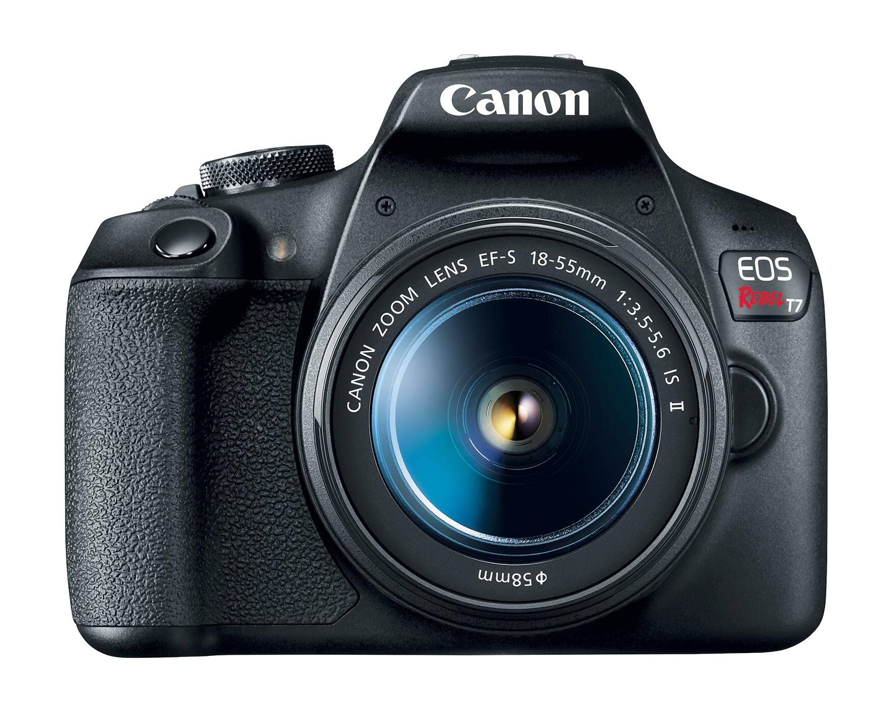 Canon EF-S Lens 18-55mm Zoom 1:3.5-5.6 IS II C
EOS Rebel T7
58mm