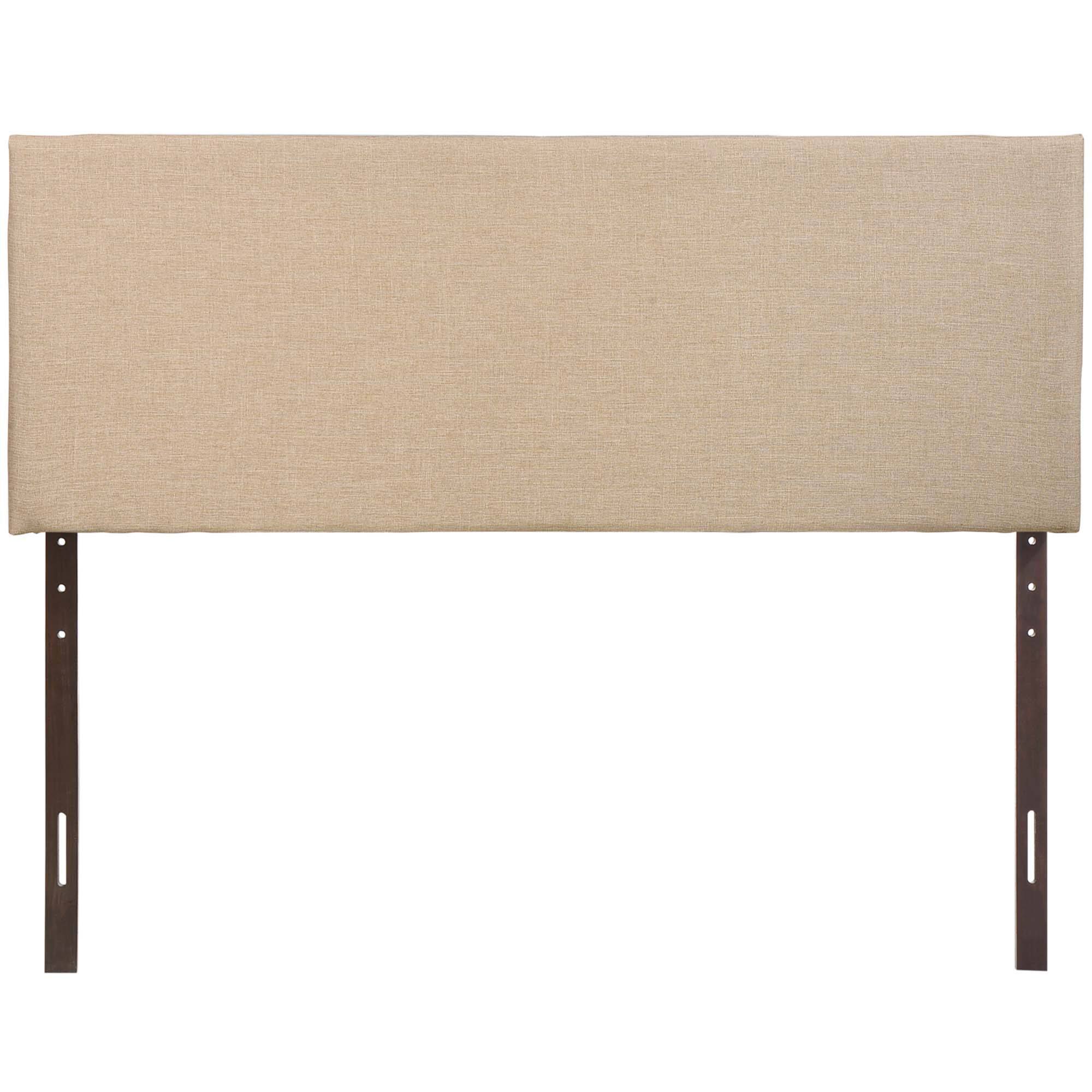 Alt View 1. Modway - Region Upholstered Queen Headboard by Modway - Brown.