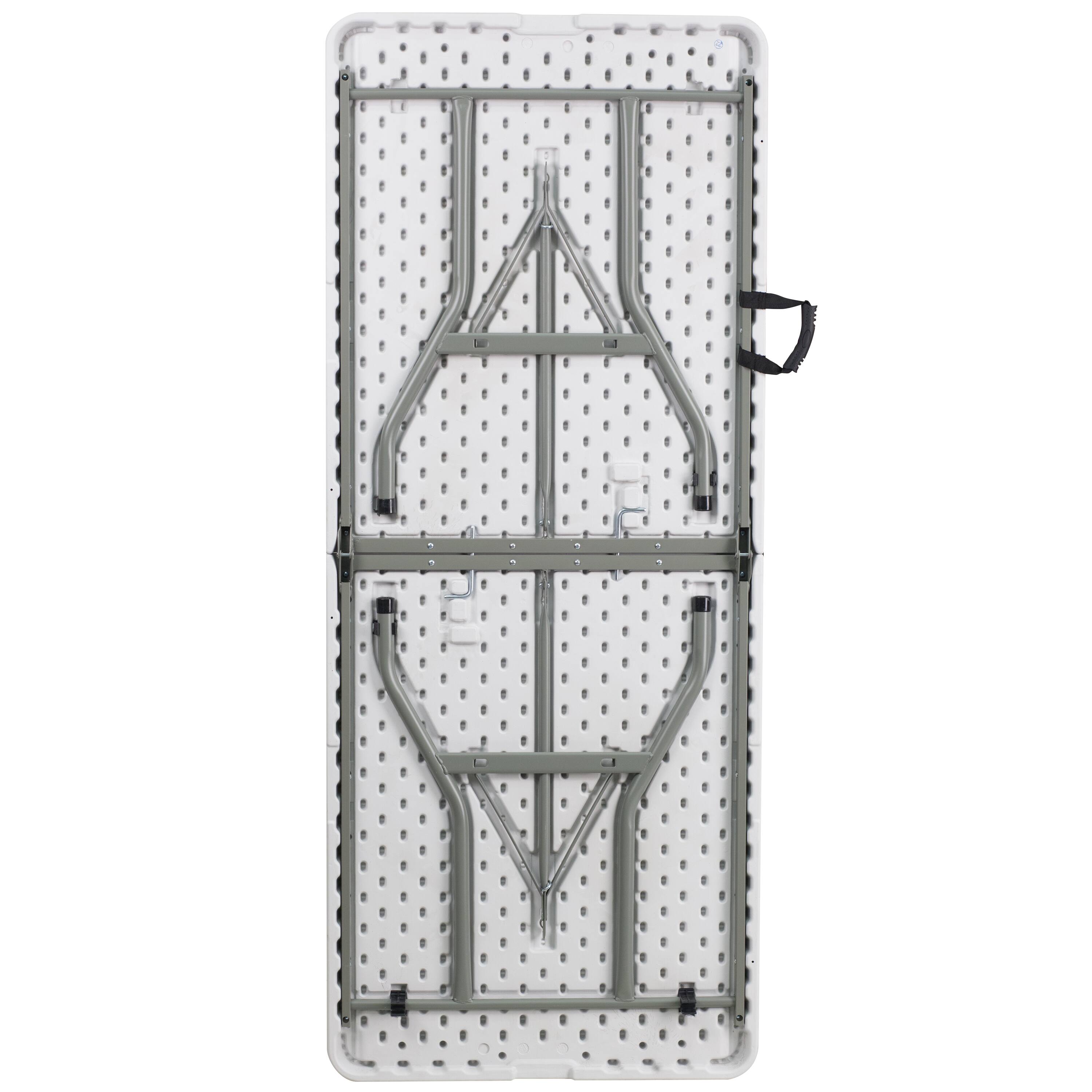 Alt View 17. Alamont Home - 6-Foot Bi-Fold Plastic Folding Table - Granite White.