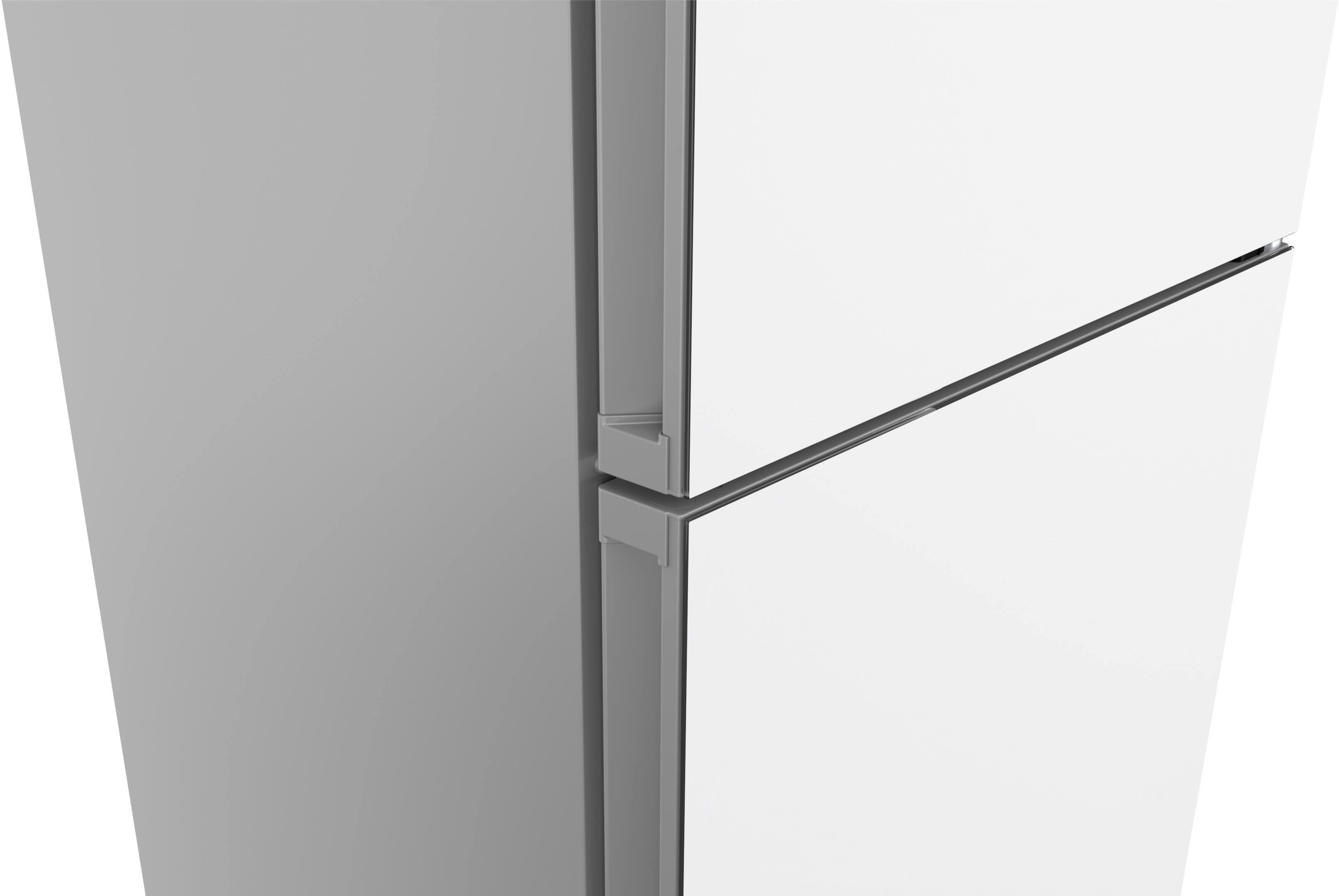 Alt View 11. Bosch - 800 Series 12.8 Cu. Ft Bottom-Freezer Counter-Depth Smart Refrigerator with Internal Ice and Water Dispenser - White.