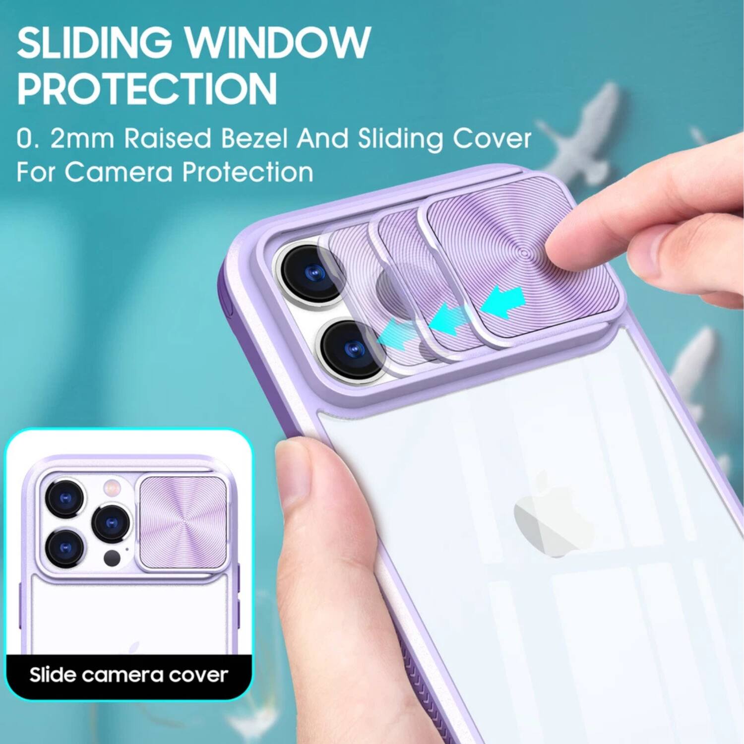 SLIDING WINDOW PROTECTION

0.2mm Raised Bezel And Sliding Cover For Camera Protection

Slide camera cover