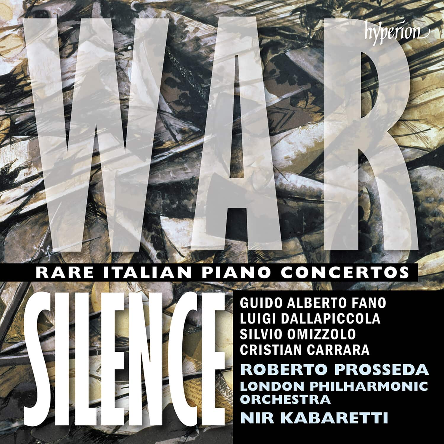 Roberto Prosseda - War Silence - Rare Italian Piano Concertos  - COMPACT DISCS