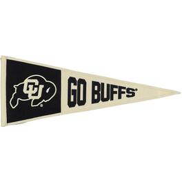 WinCraft - Colorado Buffaloes 13" x 32" Slogan Pennant - Multicolor