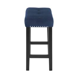 New Classic Furniture - Furniture Celeste 4-Piece Faux Marble & Wood Bar Set - Blue
