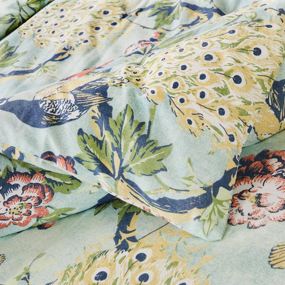 Alt View 4. Greenland Home Fashions - Greenland Home Fashions Pavona Luxurious Comfortable 2 Pieces Duvet Cover Set Jade Twin - Jade.