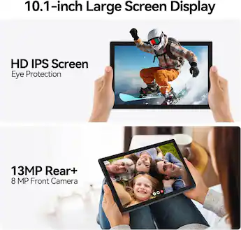 Biegedy Tablette 10 Pouces Android 14 Tablettes 20Go RAM + 128Go ROM(TF Extensible 2To), Octa Biegedy Tablette 10 Pouces Android 14 Tablettes 20Go RAM + 128Go ROM(TF Extensible 2To), Octa