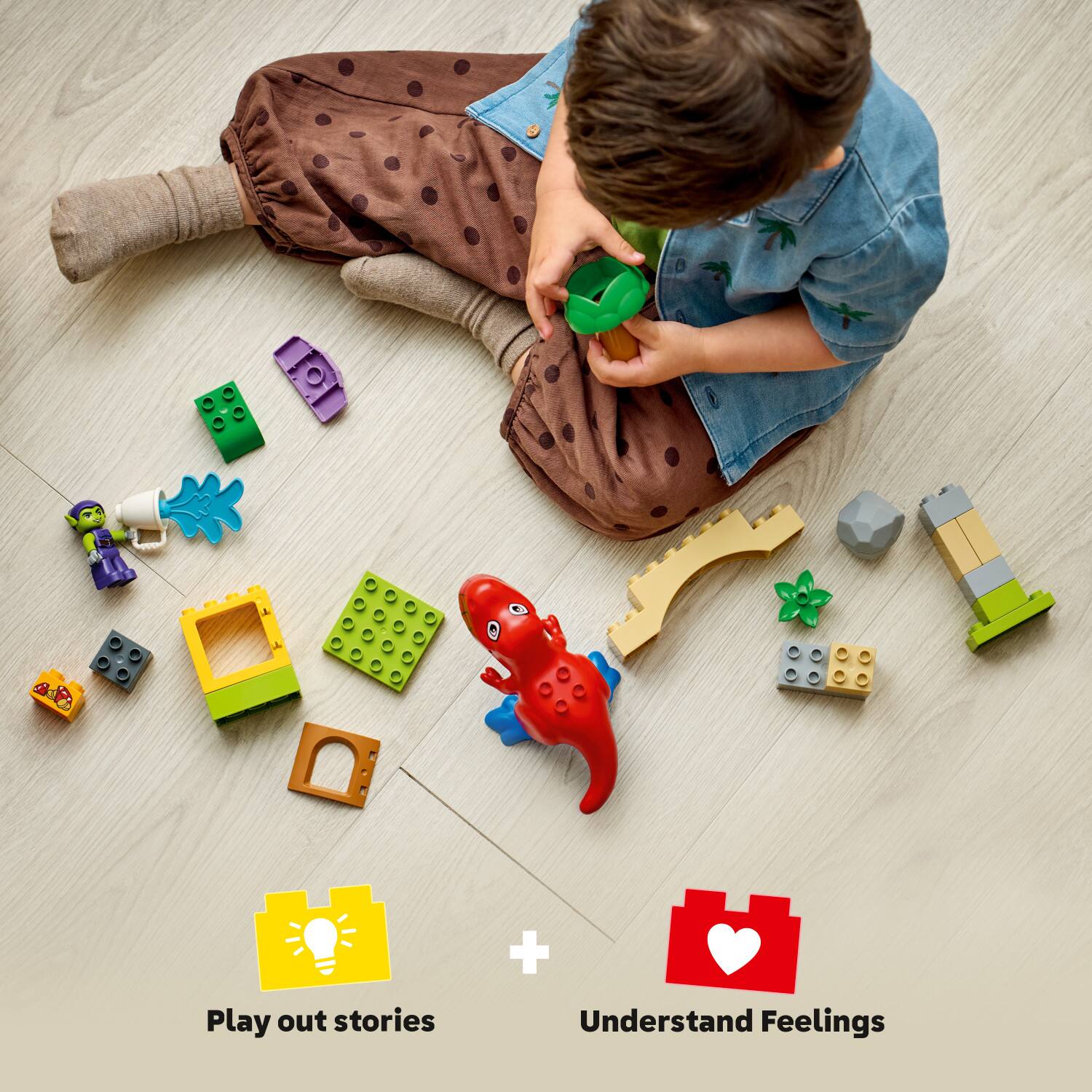 Play out stories + Understand Feelings