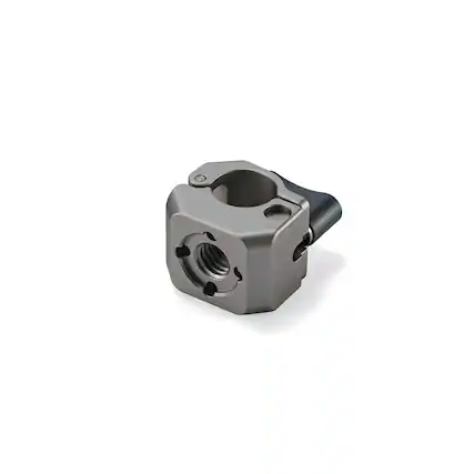 Front. Tilta - Tilta 15mm Rod Clamp Mounting Adapter with 3/8"-16 Threaded, Titanium White.