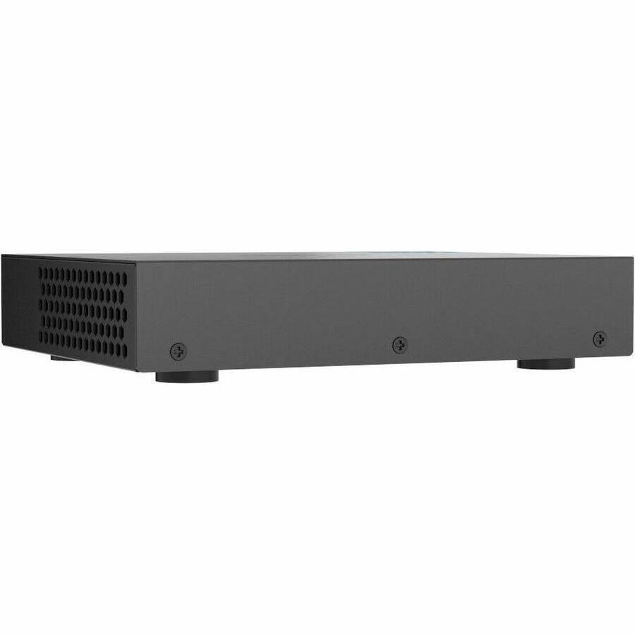 Alt View 5. QNAP - QNAP QSW-3205-5T Ethernet Switch - 5 Ports - 10 Gigabit Ethernet - 10GBase-T - 2 Layer Supported - 36 W Power - Unknown.