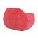Alt View 7. GOODSILO - Giant Memory Foam Filled Bean Bag Sofa with Armrests for Adults, Spacious Faux Fur Lounger for Living Room and Bedroom - Rose Red.