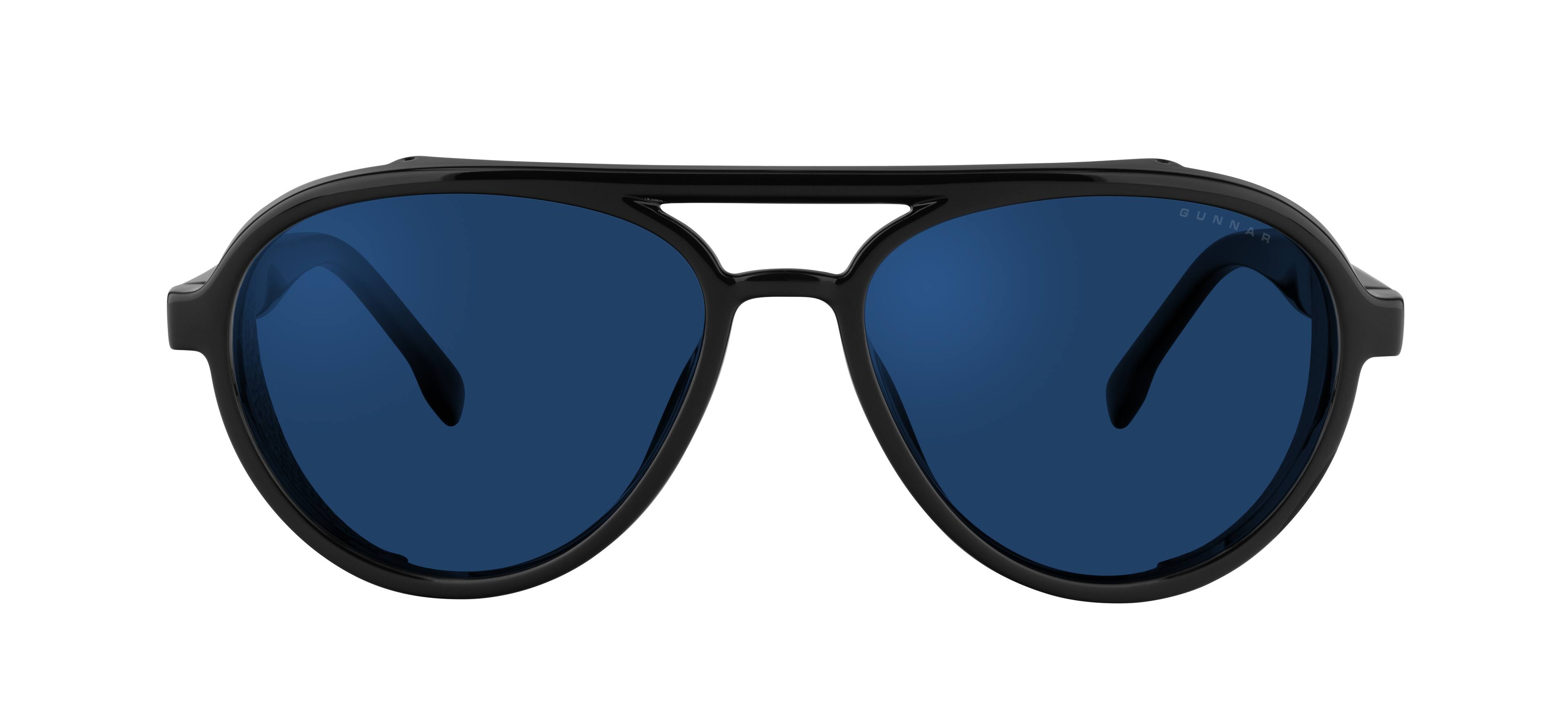Alt View 2. GUNNAR - Tallac Computer Glasses with Blue Light Reduction, Sun Lenses - Onyx.