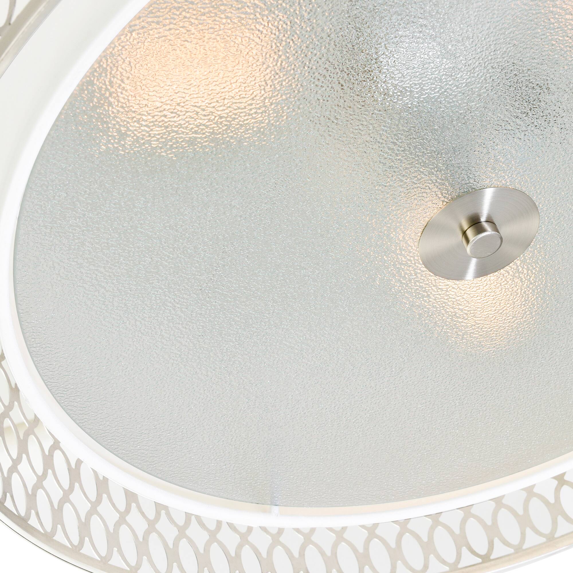 Alt View 2. CWI Lighting - Mikayla 5 Light Drum Shade Chandelier With Satin Nickel Finish - Satin Nickel.