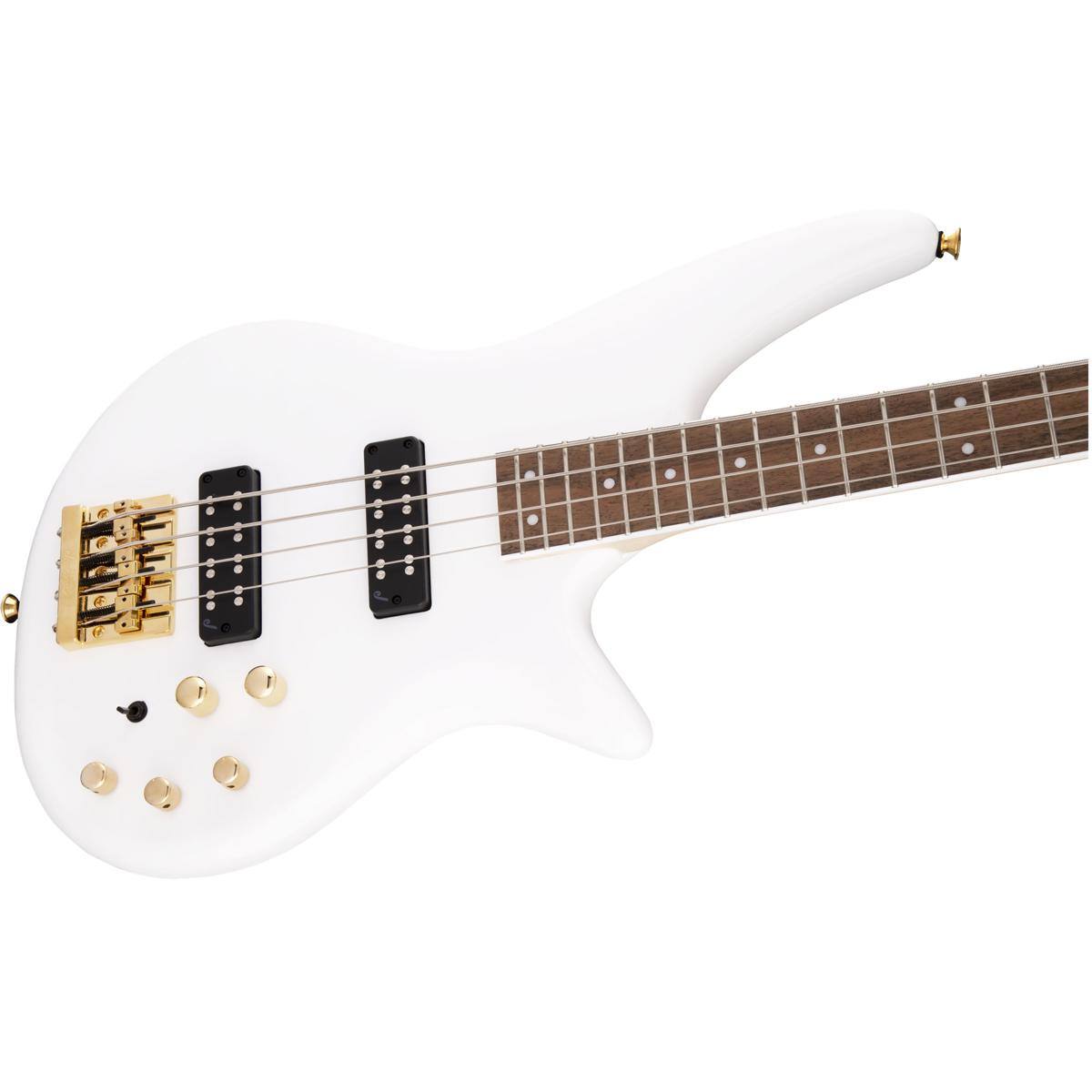 Alt View 6. Jackson - Jackson JS3 JS Series Spectra Bass Guitar, Snow White.