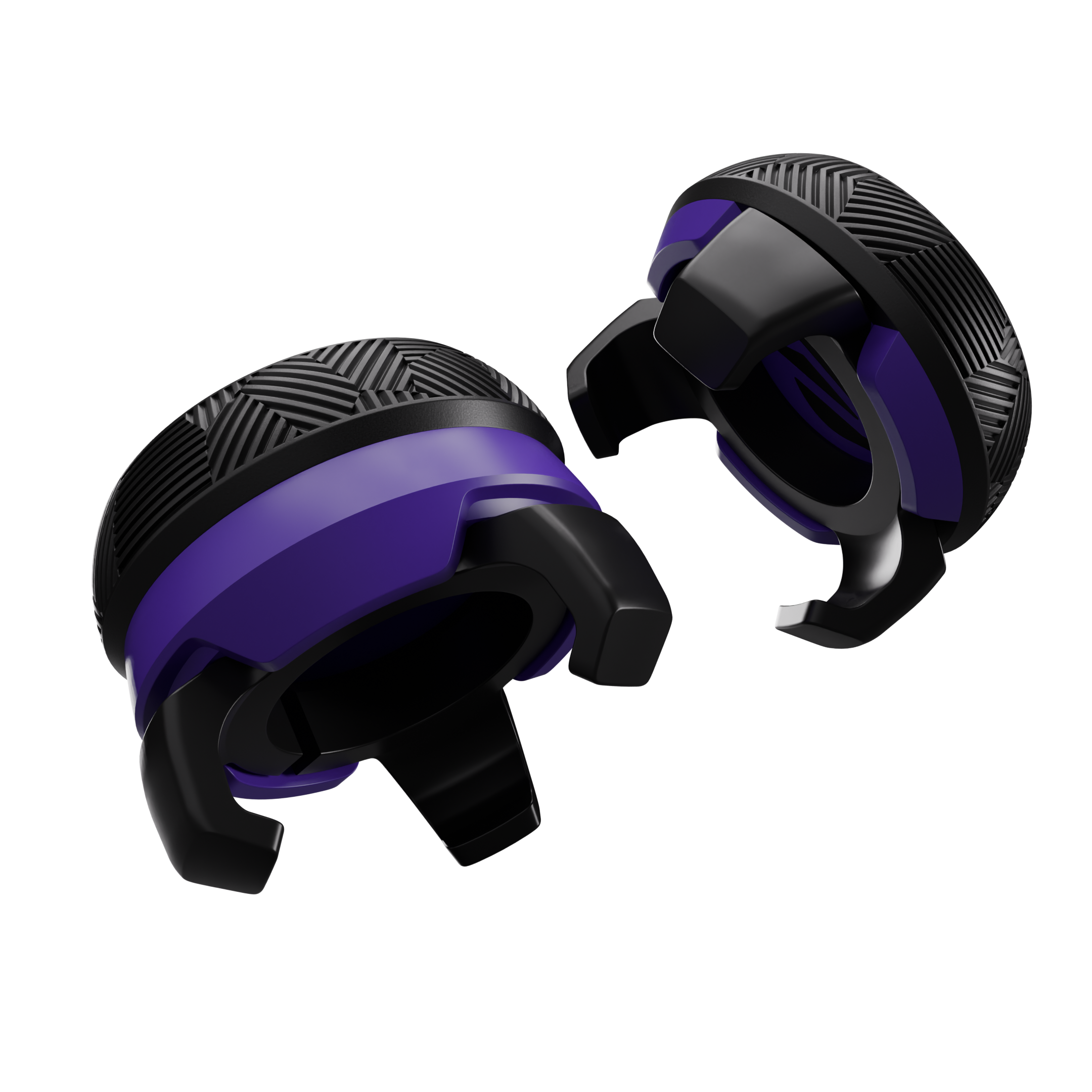 Angle. ELO - ELO - Ascend Pro Gaming Thumbsticks for PlayStation 5, Xbox & Nintendo Switch 2 Pro Controller, Dual-Rise - Black - Black.