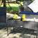 Alt View 4. Costway - 4 PCS Patio Rattan Furniture Set Cushioned Sofa Coffee Table Backyard Porch - Navy + Black.