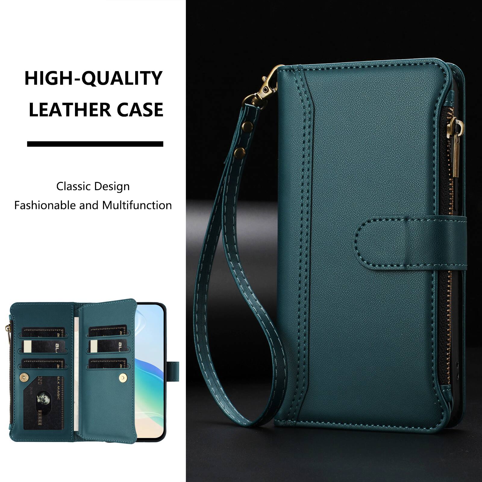 HIGH-QUALITY LEATHER CASE

Classic Design
Fashionable and Multifunction