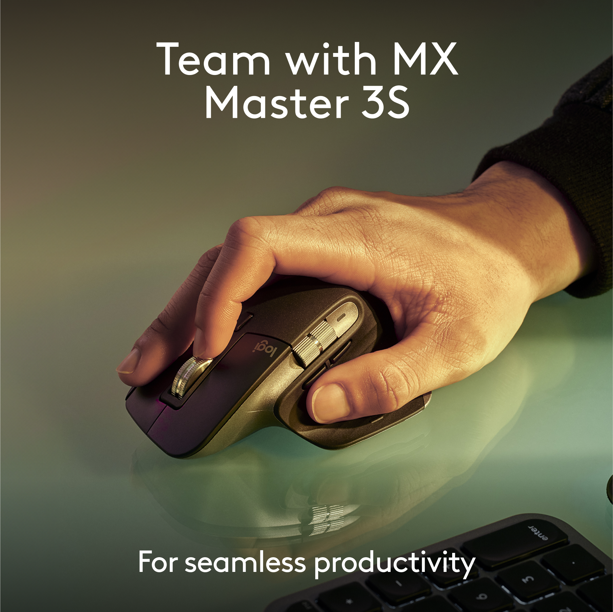 Team with MX Master 3S for seamless productivity.