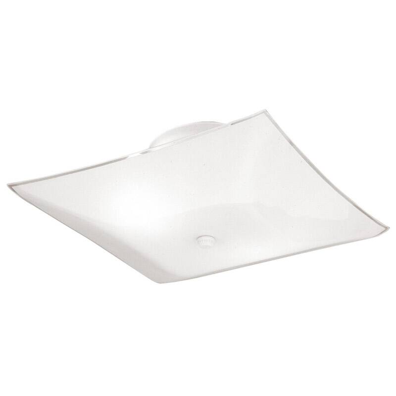 Angle. Westinghouse - Westinghouse 6 in. H X 12 in. W X 12 in. L Ceiling Light.