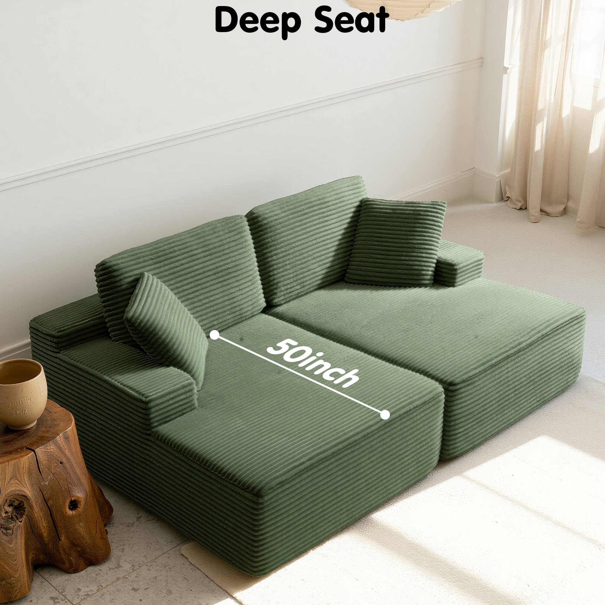 Deep Seat  
1V/09 F07  
50inch