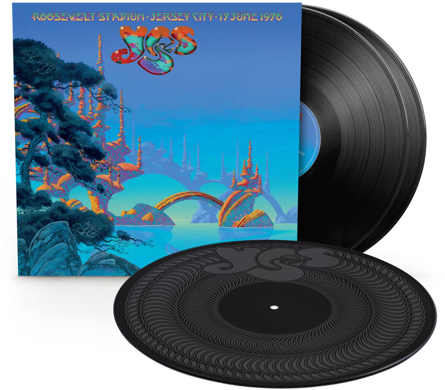 Yes - Roosevelt Stadium, Jersey City, NJ, 17 June 1976 (Live)   - VINYL LP