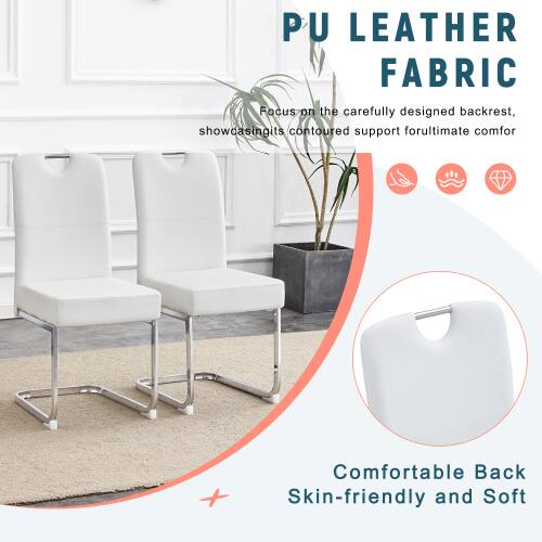 PU LEATHER FABRIC

Focus on the carefully designed backrest, showcasing its contoured support for ultimate comfort.

Comfortable Back
Skin-friendly and Soft