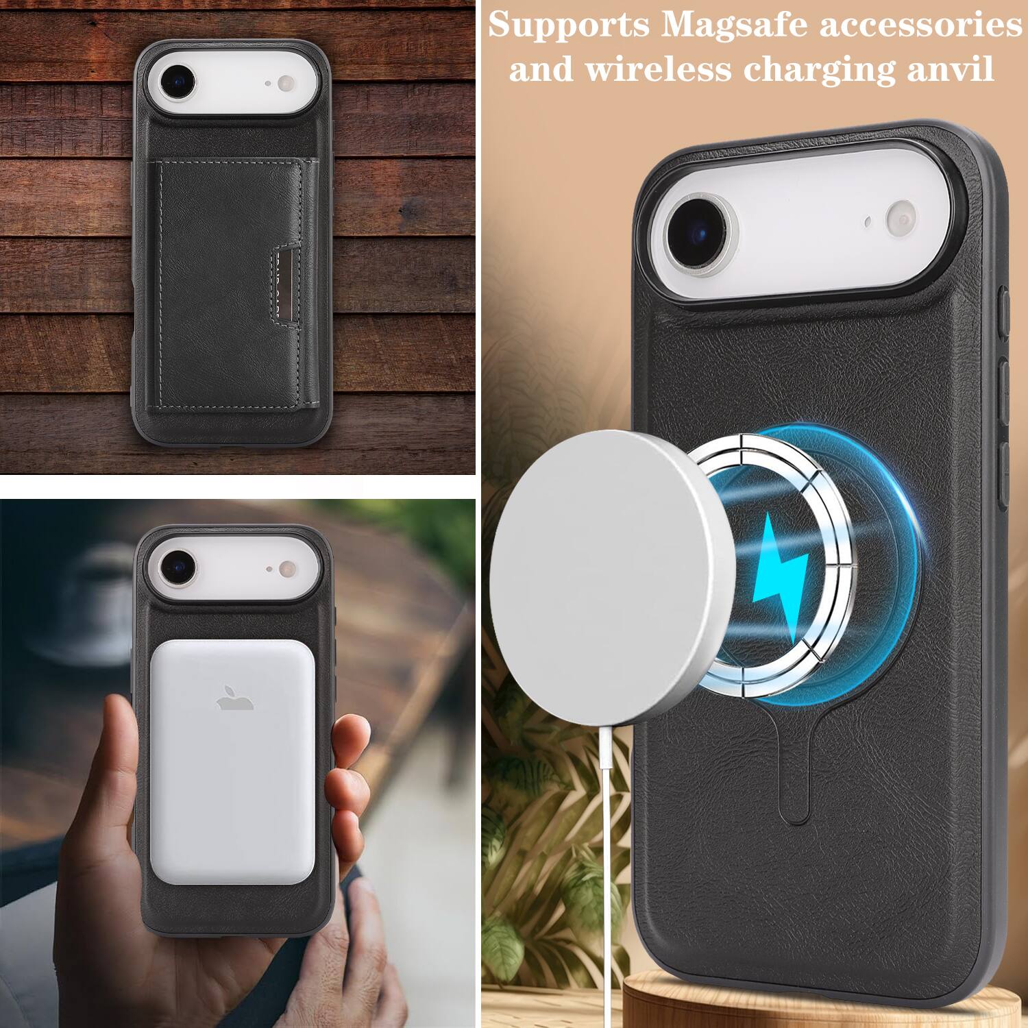 Supports MagSafe accessories and wireless charging anvil
