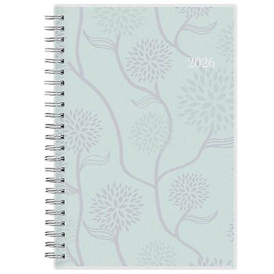Blue Sky - 2026 Ru Du Flore 5" x 8" Weekly & Monthly Planner, Plastic Cover - Multicolored