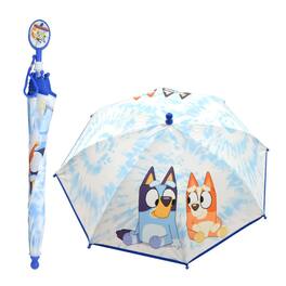 Berkshire Fashions - Bluey 21-Inch Kid's Umbrella With Clamshell Handle - Multi-Colored