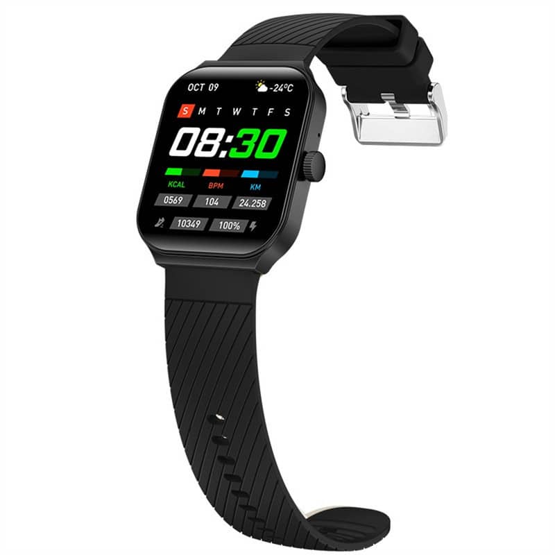 SKRAN - Multi-functional Smart Sports Watch with Heart Rate Monitoring, Bluetooth Calling, Mobile Assistant,Music Camera Control - Black - (2026)