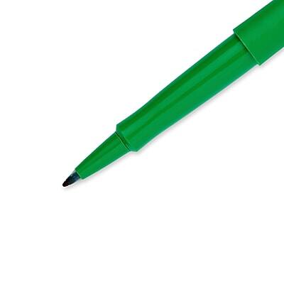 Alt View 1. Paper Mate -  Flair Felt Pen, Medium Point, Green Ink, Dozen  - Green Ink.