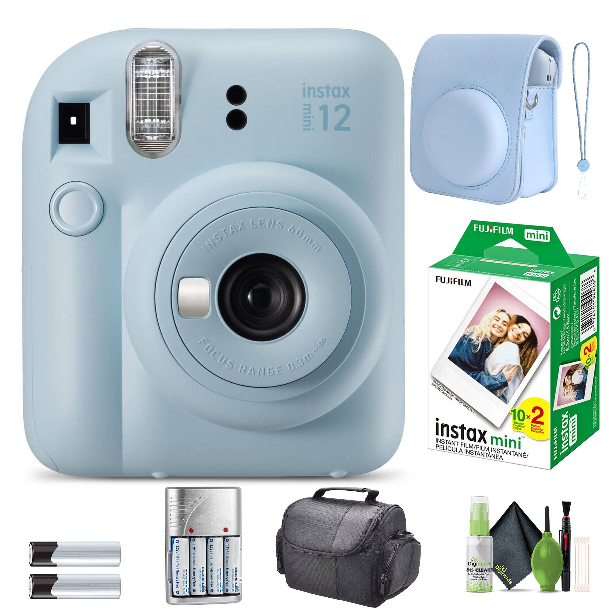 Fujifilm - INSTAX MINI 12 Instant Film Camera with Instant Film - Pastel Blue price history on PriceWatchPro