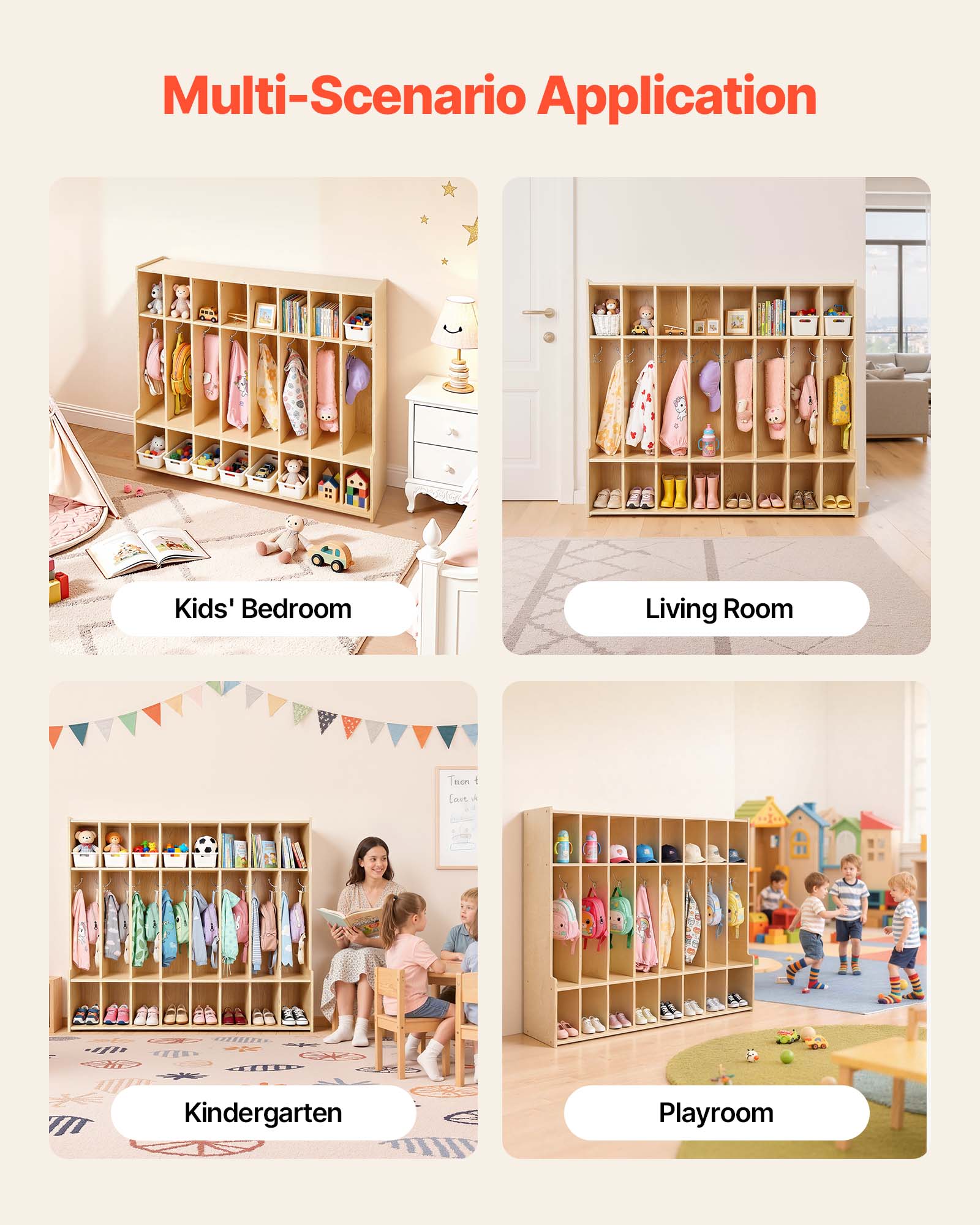 Multi-Scenario Application

Kids' Bedroom  
Living Room  
Kindergarten  
Playroom