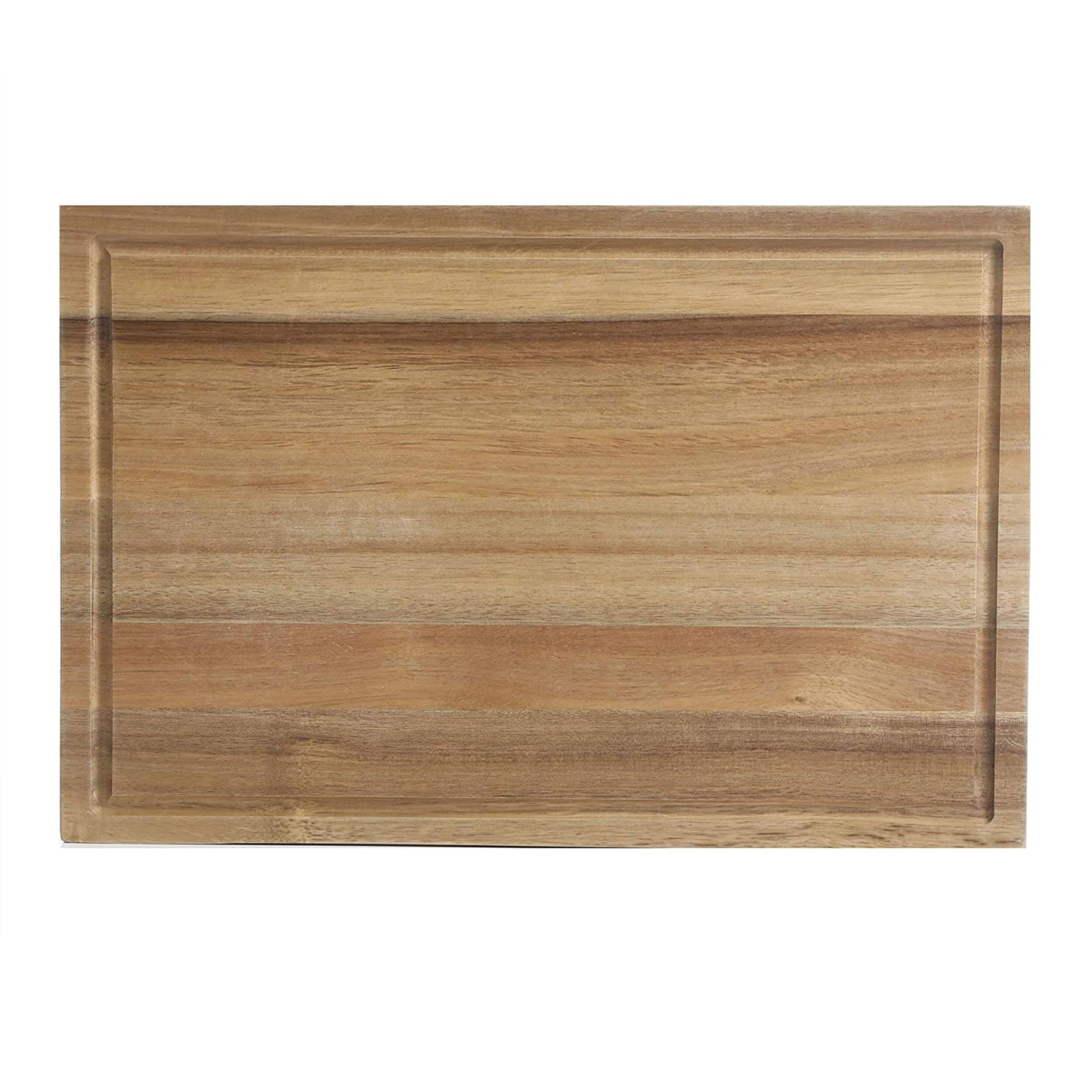 Alt View 7. Kenmore - Kenmore Archer 21 Inch Acacia Wood Cutting Board with Groove Handles - Brown.