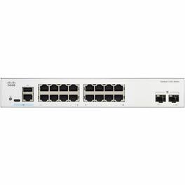 Cisco Consumer Products - Cisco Catalyst C1200-8T-E-2G Ethernet Switch - 10 Ports - Manageable - Gigabit Ethernet - 1000Base-X, 10/100/1000Base-T - Black