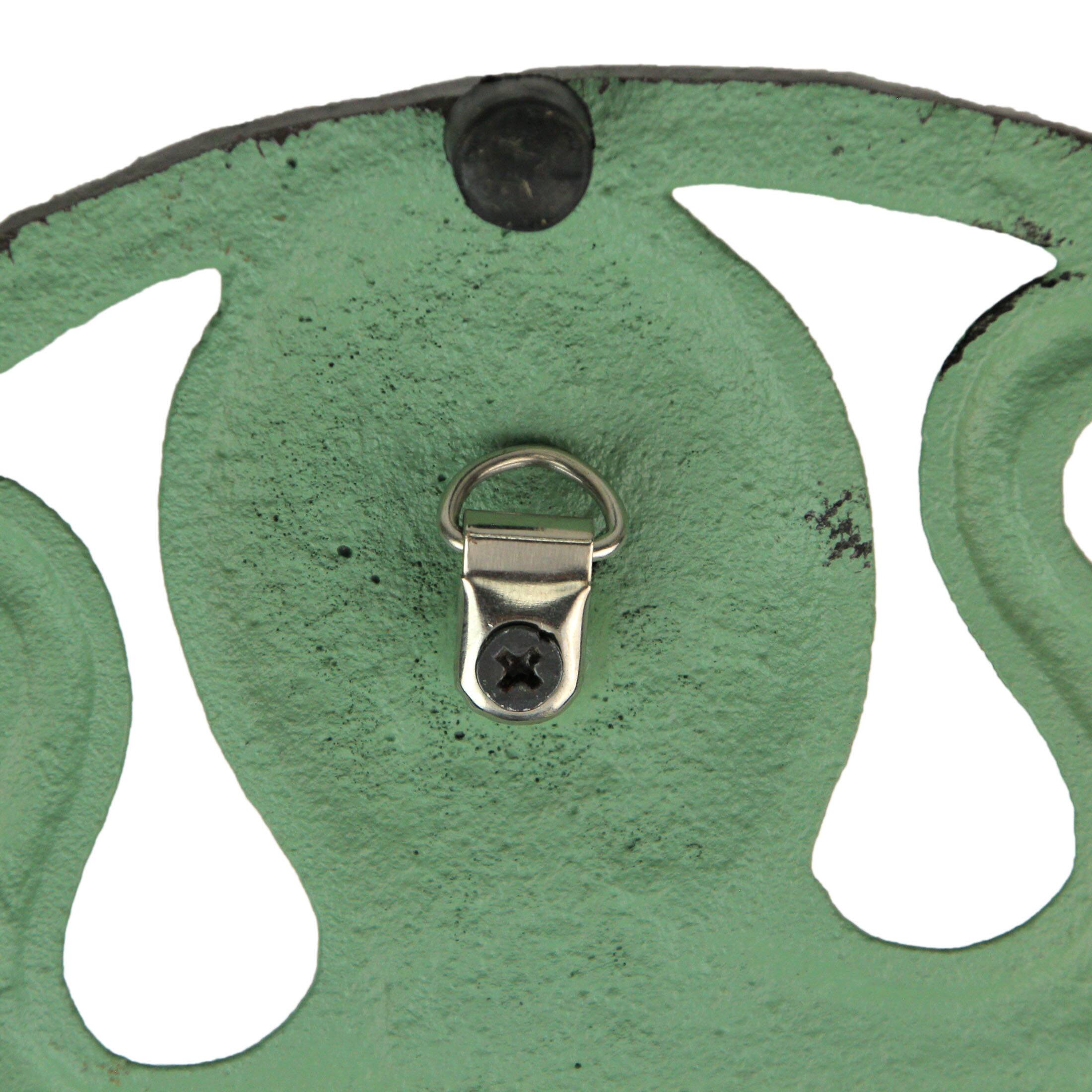 Alt View 6. Zeckos - Cast Iron Octopus Trivet – Verdigris/Bronze, 7.75", Heat-Resistant Nautical Art - Green.