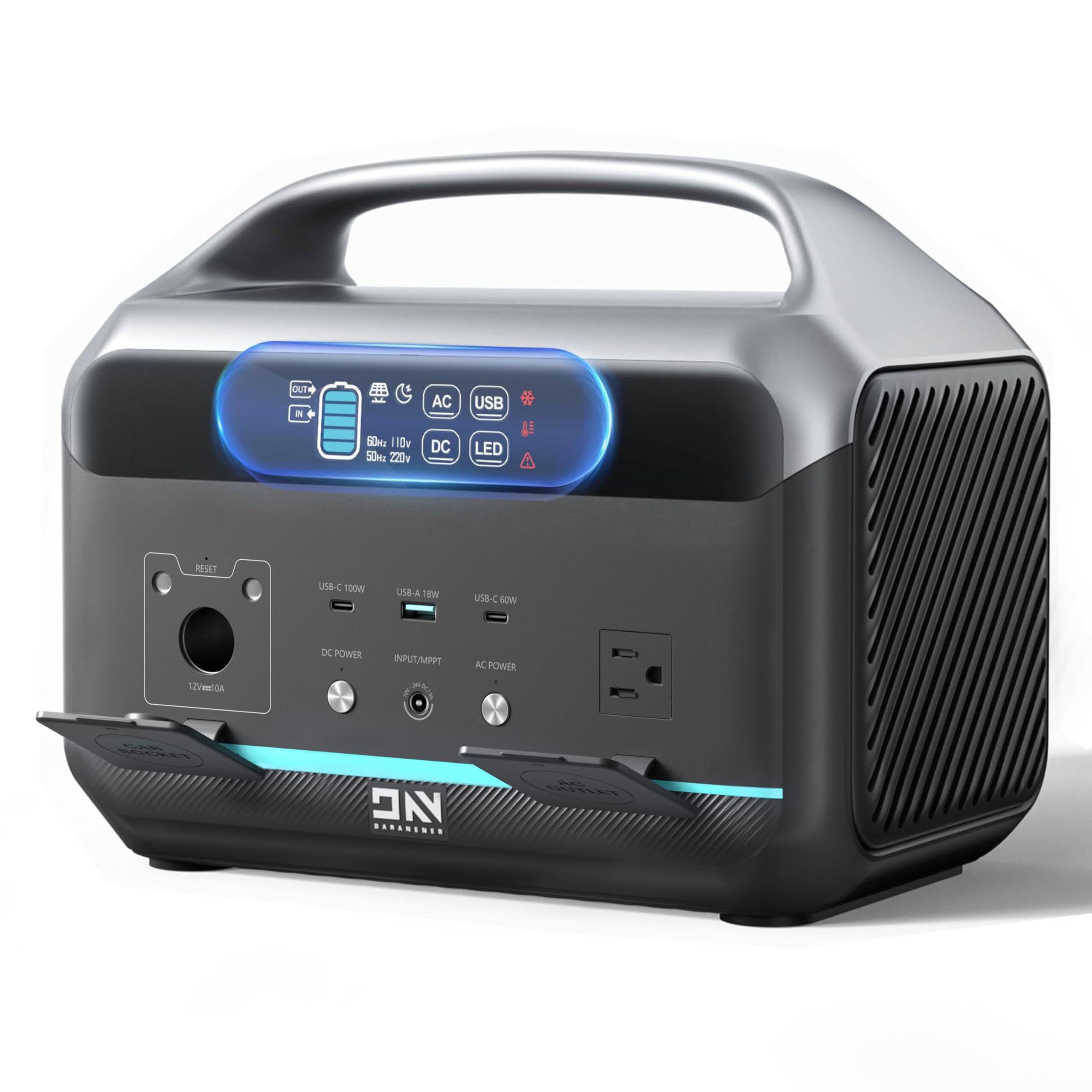 OUT i +  
02 110V 50Hz Z2lv AC DC USB LED 4i RESET USB-C 100W USB-A 1W USB-C NON 1ohnv DC POWER INPUT/MPPT AC POWER CRS OI